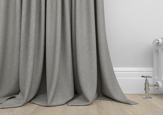Delicate Chevron, Davy Grey - Made to Measure Curtains - Image 6
